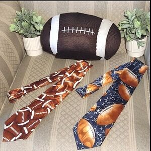 Bundle Steven Harris Handmade Football Ties